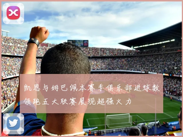凯恩与姆巴佩本赛季俱乐部进球数领跑五大联赛展现超强火力